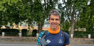 Un alicantino en el Camino: «Es una gran experiencia»
