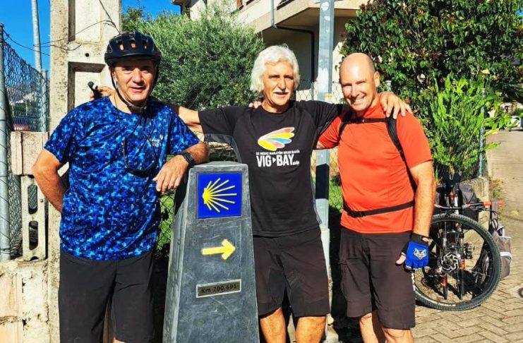 Peregrinos gallegos en el Camino: «Es lo mejor, todos los Caminos son Galicia Calidade»