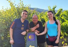 Camino y enoturismo: «Mezclar nuestras dos pasiones en una es maravilloso»