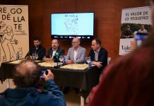 A XXVII Feira do Viño de Valdeorras presentouse en Santiago Feira do Viño de Valdeorras