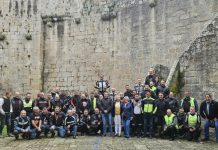 Ruta motera de la Guardia Civil por la Ribeira Sacra