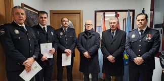 nueva sede de la Policía Local en O Barco, reconocimiento agentes en la DANA