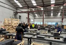 Estudiantes de A Coruña visitan canteras de pizarra